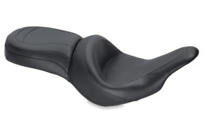 Kawasaki Vulcan 1700 Vaquero One-Piece Motorcycle Seat - Mustang Motorcycle - Black - `11-`19